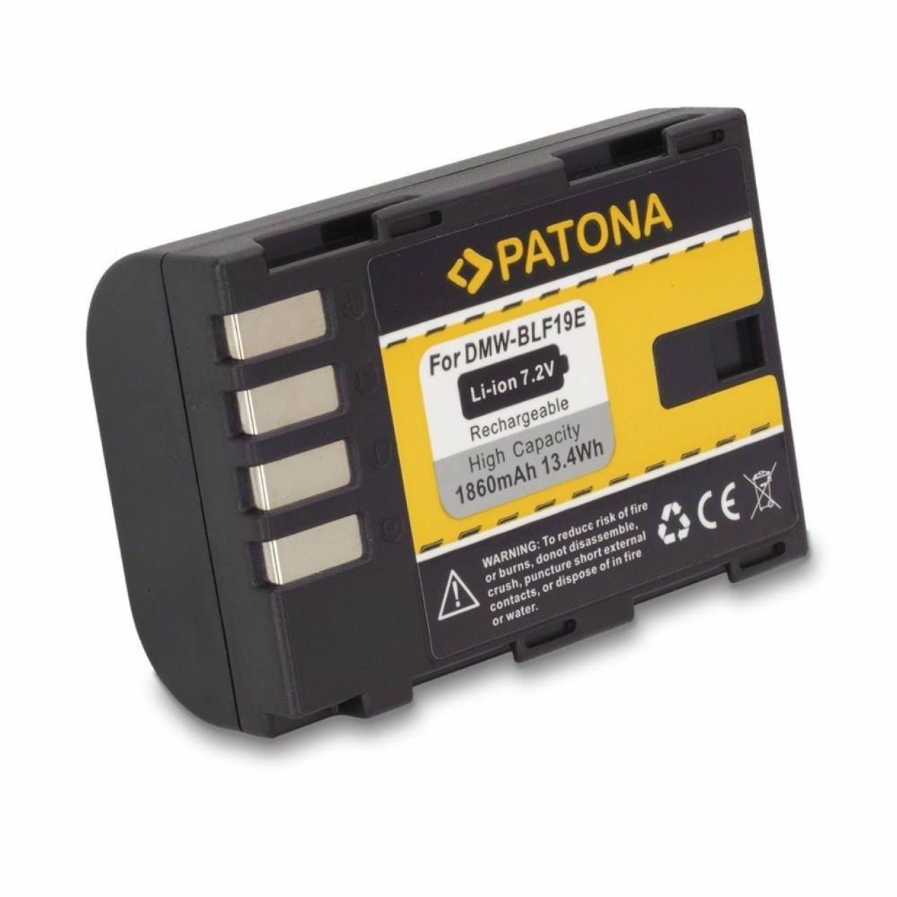 Patona Batteria Panasonic DMW-BLF19E di Patona