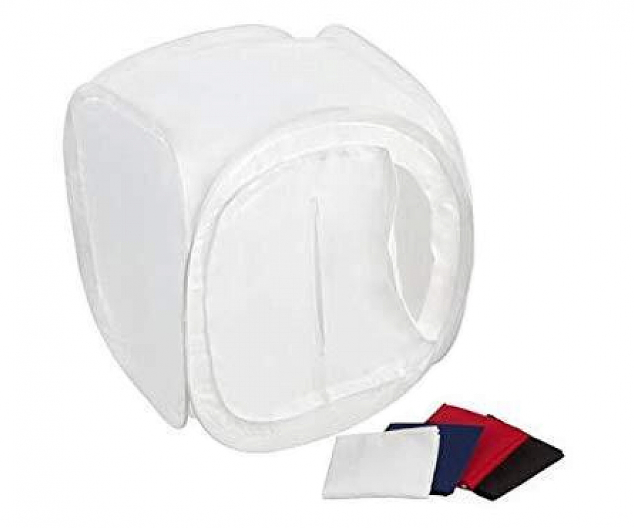 Godox Godox Gabbia Di Luce 120x120x120cm Diffusion Box + 4 Fondali (Rosso/Bianco/Nero/Blu)