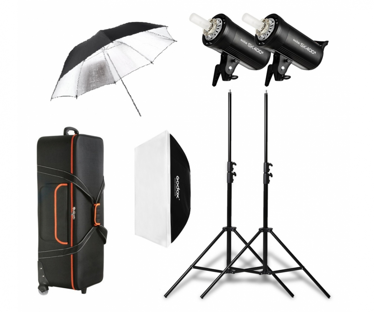 Godox Godox SK -400II KIT Monotorce 400 W/s - NG 65
