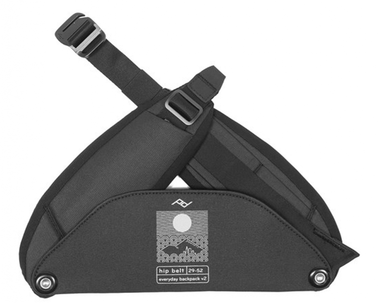 Peak design Peak Design Everyday Hip Belt v2 // Medium // Black
