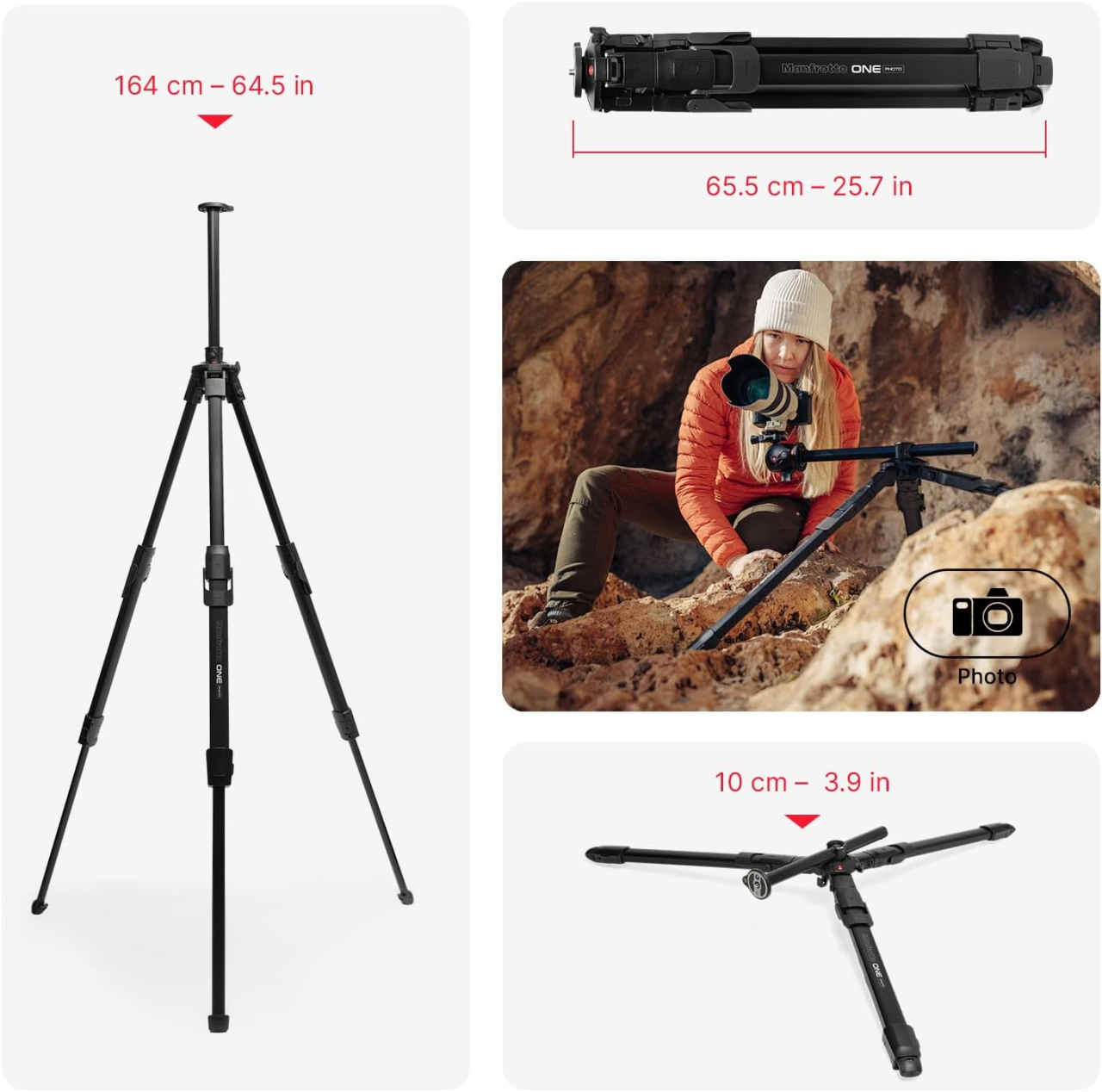 Manfrotto ONE Photo Al tripod