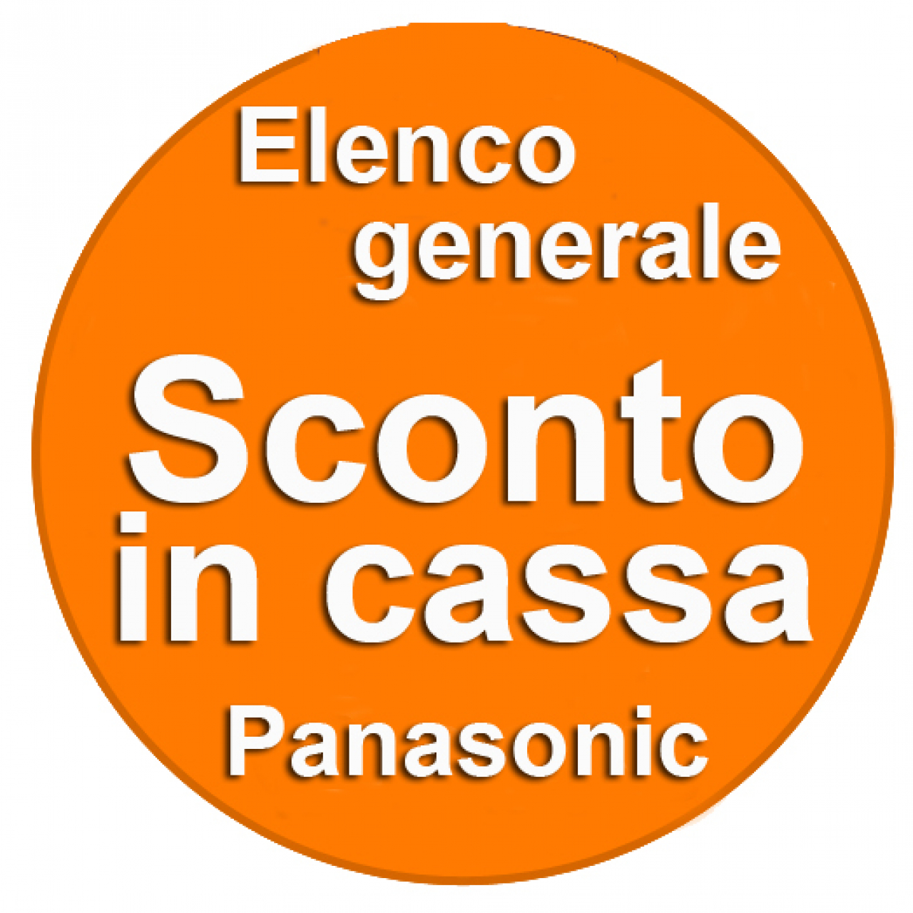  Sconto in cassa panasonic elenco generale