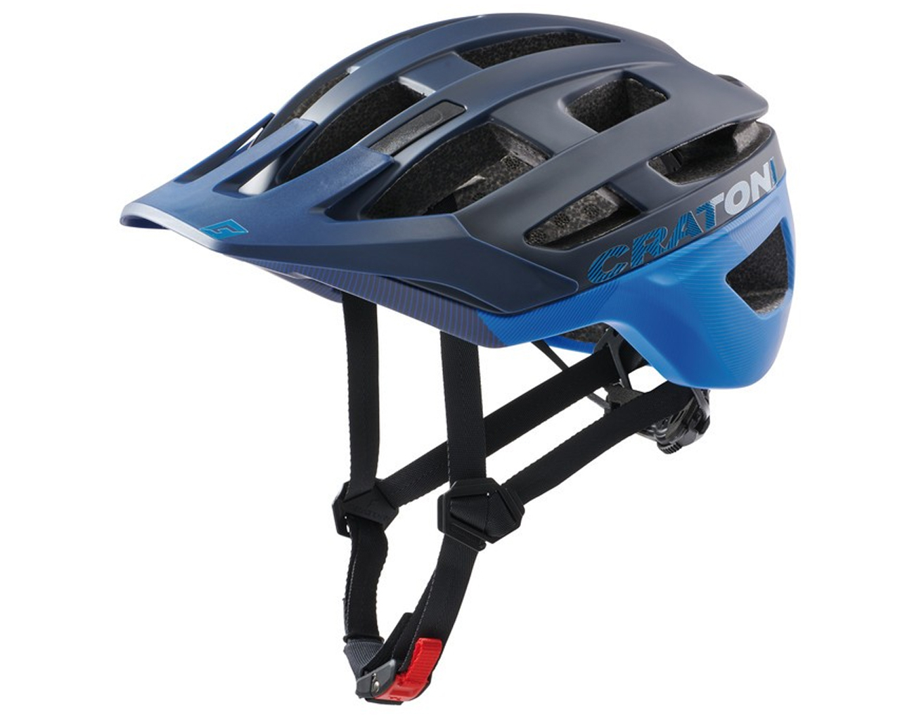 Cratoni Casque Cratoni AllRace (VTT) T. M / L (56-61cm) bleu mat