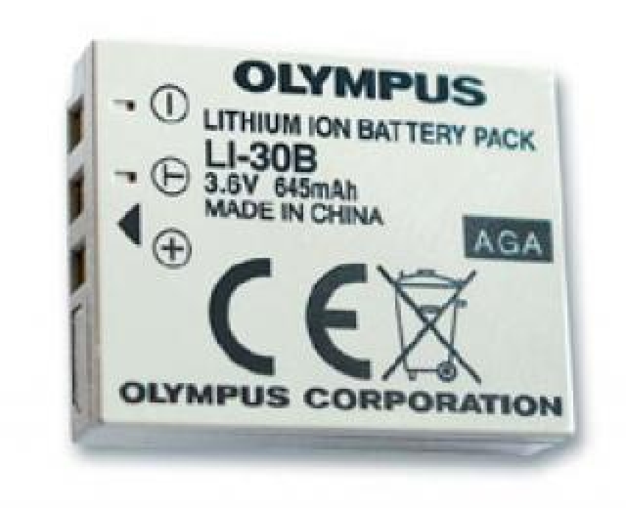 Om system olympus OLYMPUS BATTERIA LI-30B