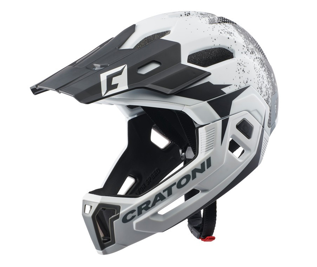 Cratoni Casco Cratoni C-Maniac 2.0MX (MTB)
T. M/L (54-58cm) bianco/nero opaco