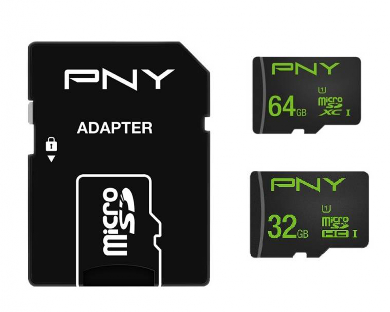  PNY micro sd 32 gb + 64GB
