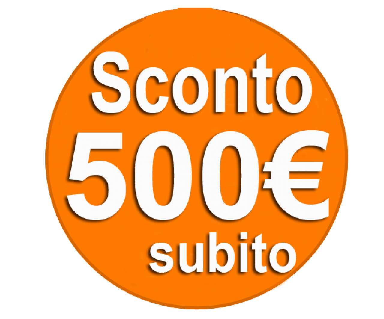  Sconto subito 500 euro