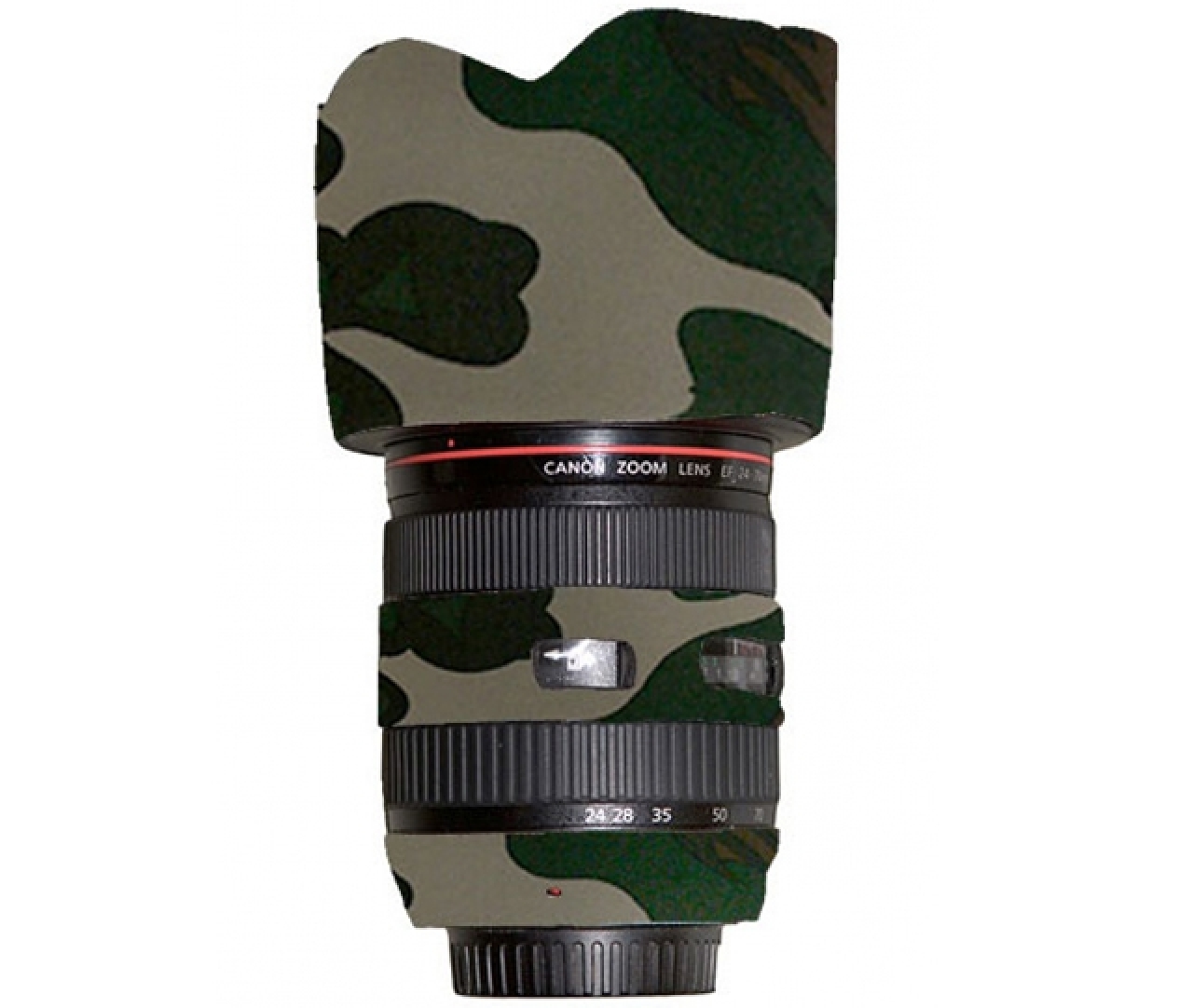 Lens coat Couche de lentille en ob. Canon 24-70 2.8 FG CAMO