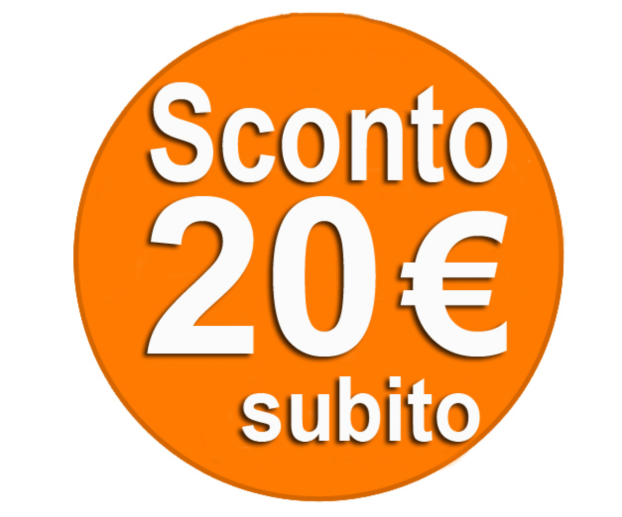  Sconto subito 20 euro