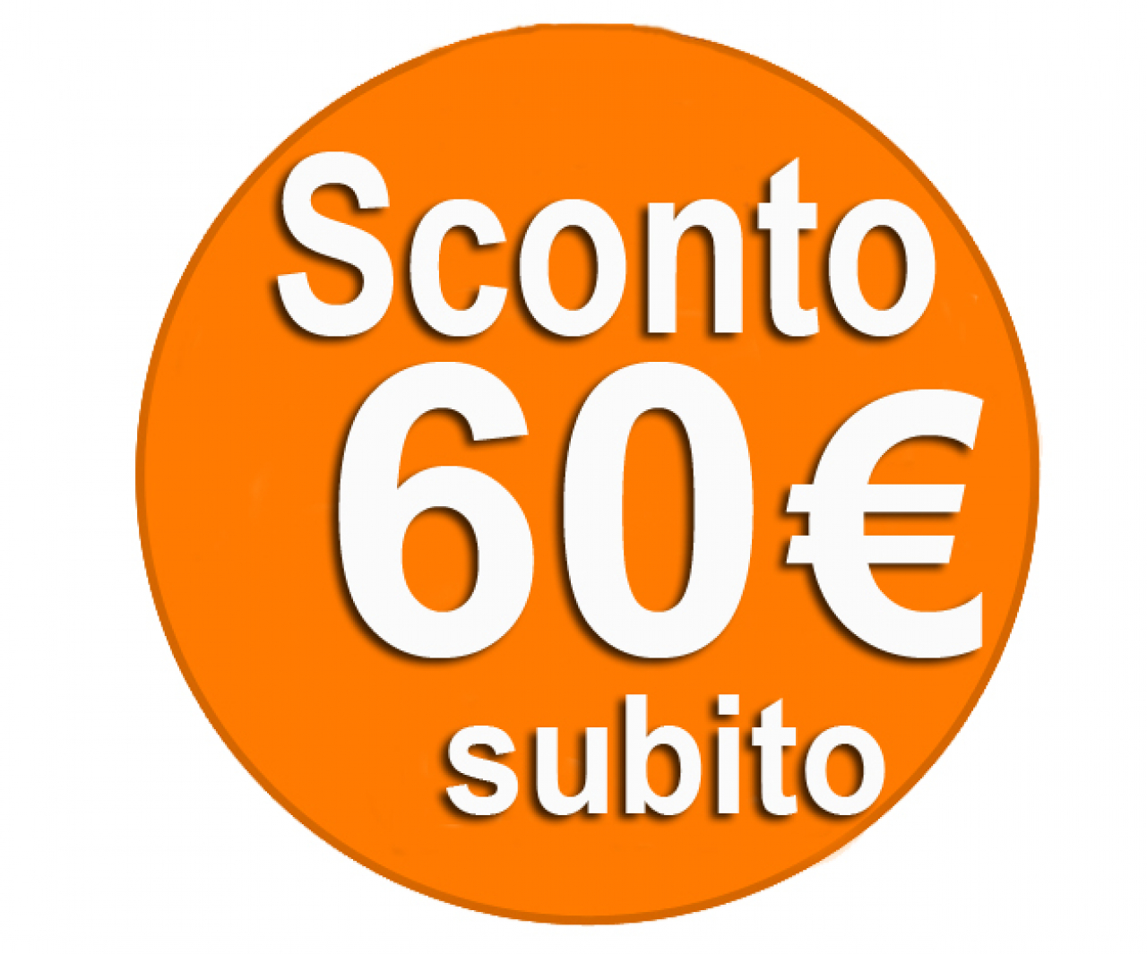  Sconto subito 60 euro