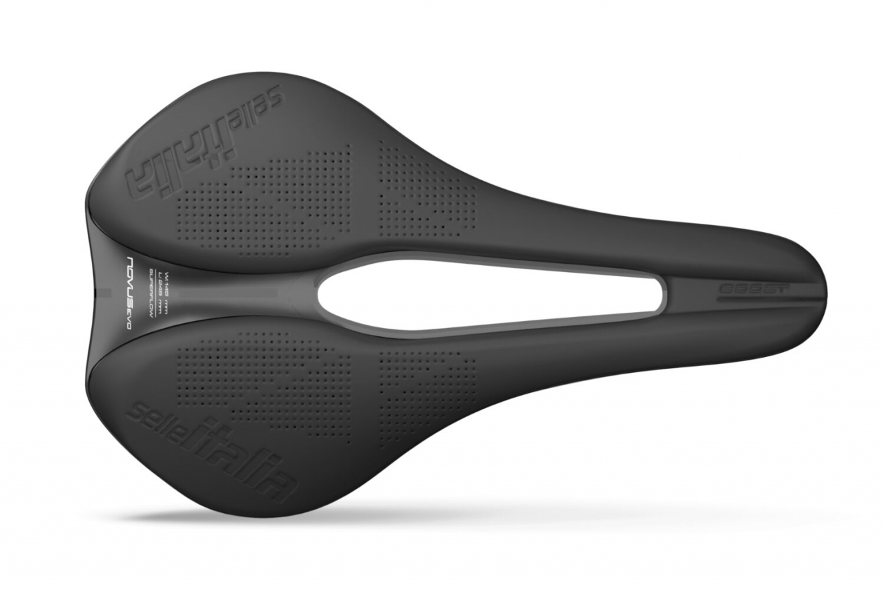 SELLE ITALIA Selle Italia Sella NOVUS EVO BOOST SUPERFLOW ALLUMINIO L3 280gr Nero