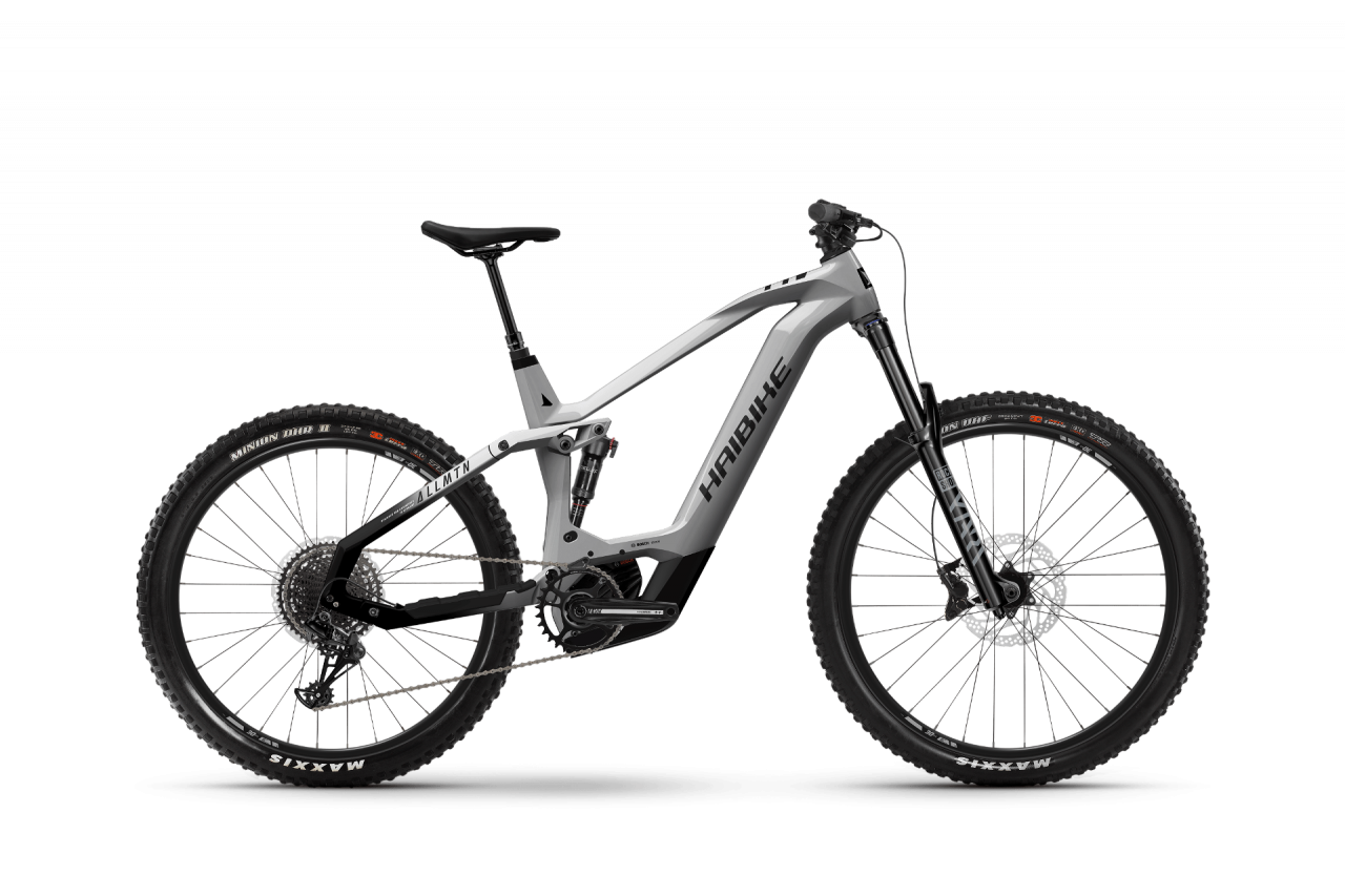 Haibike Haibike AllMtn CF 9 - i750Wh 12-G NX Eagle Taglia 41 Gloss Grey Blk Bosch Perf. CX BES3