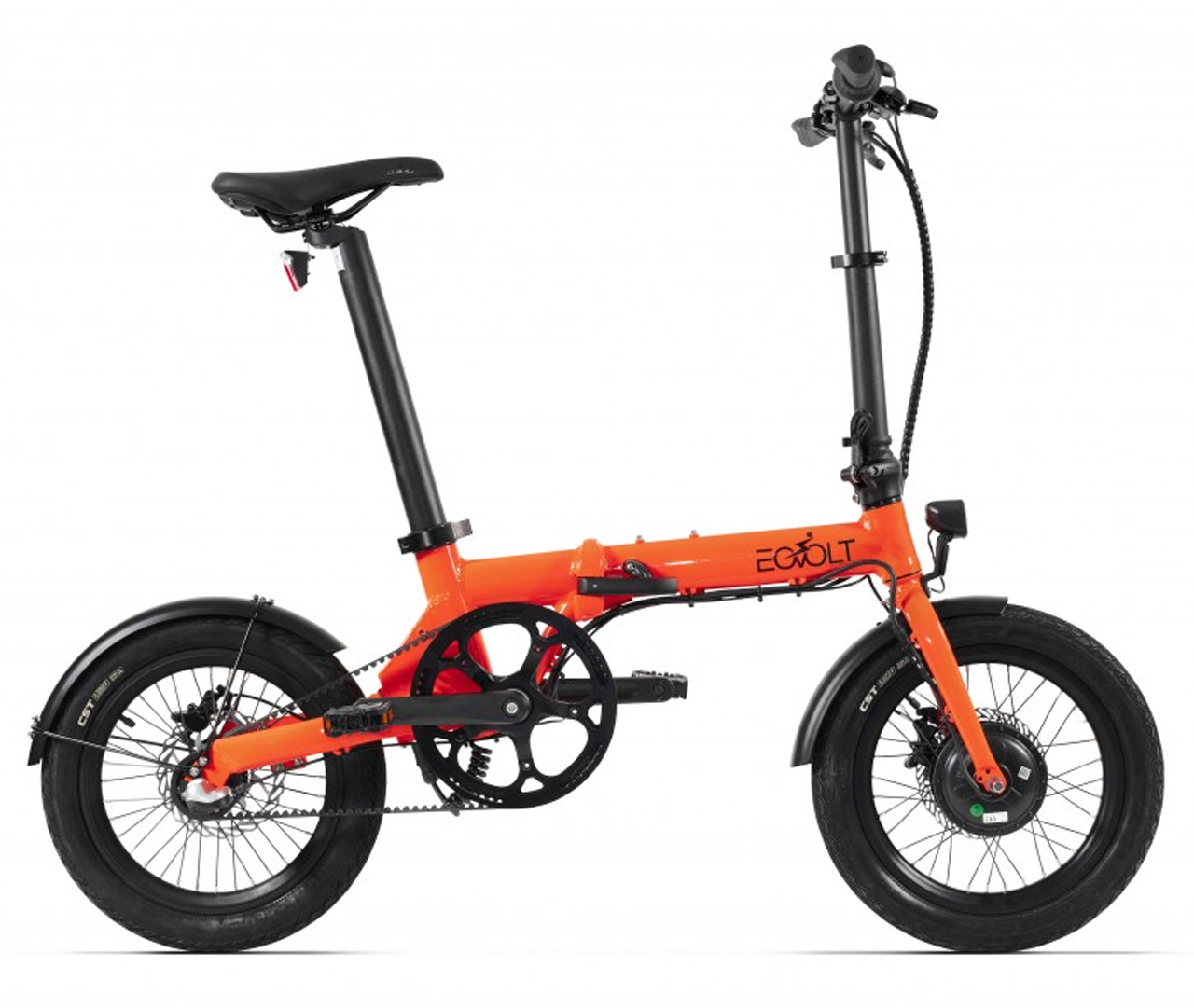 Eovolt Eovolt City X - 3 Vitesses, Roues 16” EV04 Orange Sanguine