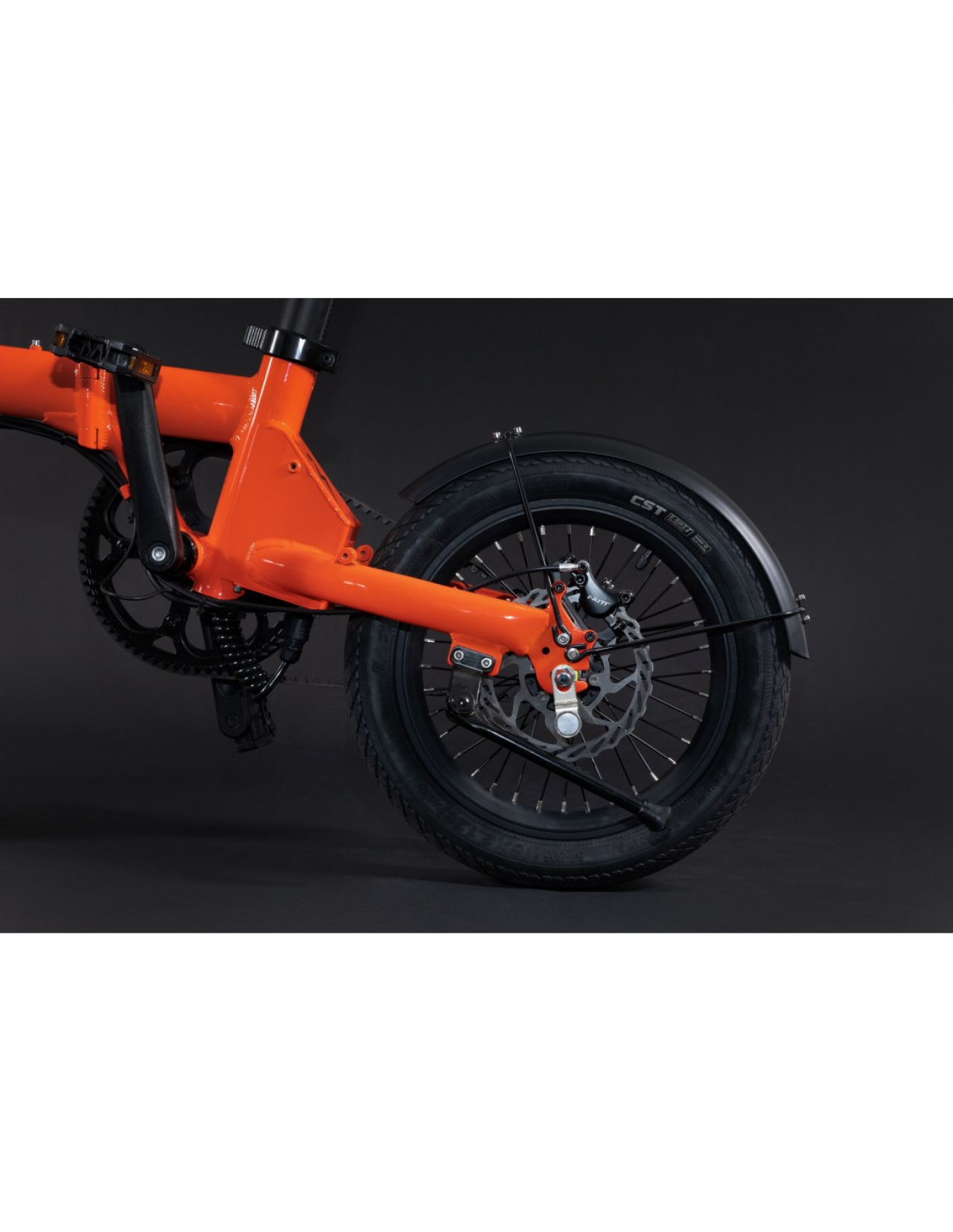 Eovolt Eovolt City X - 3 Vitesses, Roues 16” EV04 Orange Sanguine