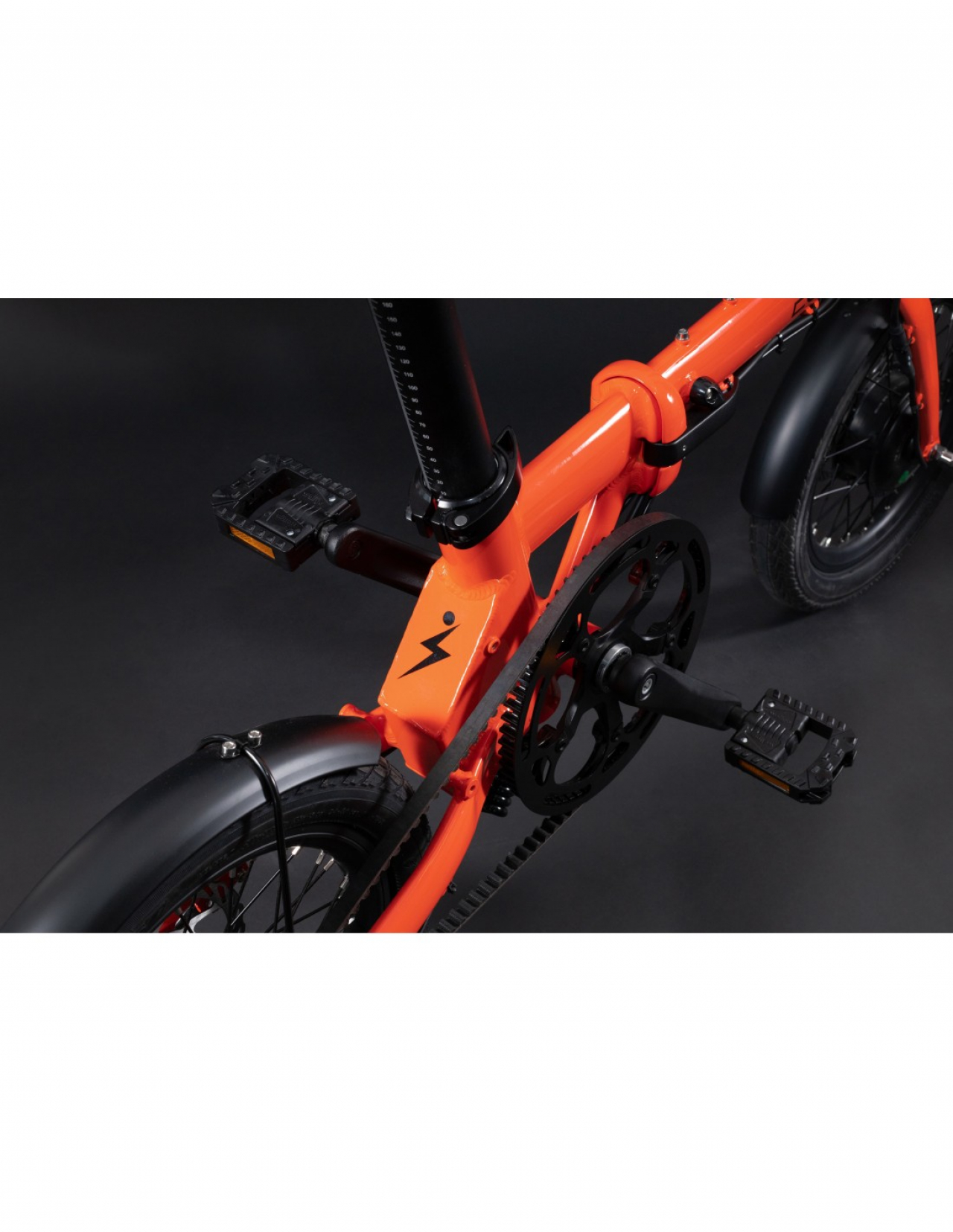 Eovolt Eovolt City X - 3 Vitesses, Roues 16” EV04 Orange Sanguine