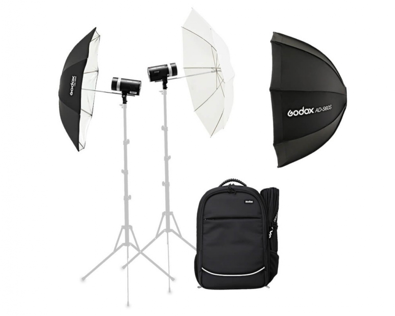 Godox Godox AD300 PRO dual flash backpack kit