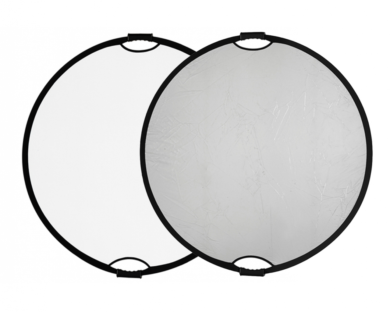 Quadralite Quadralite - Collapsible Reflector w/Grip Silver-White 110cm