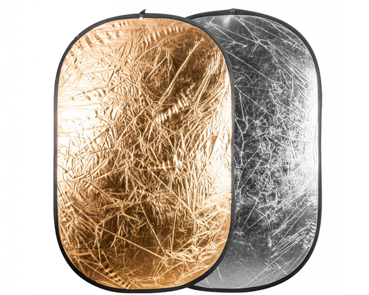 Quadralite Quantuum - Réflecteur Pliable 120x180cm Argent-Or