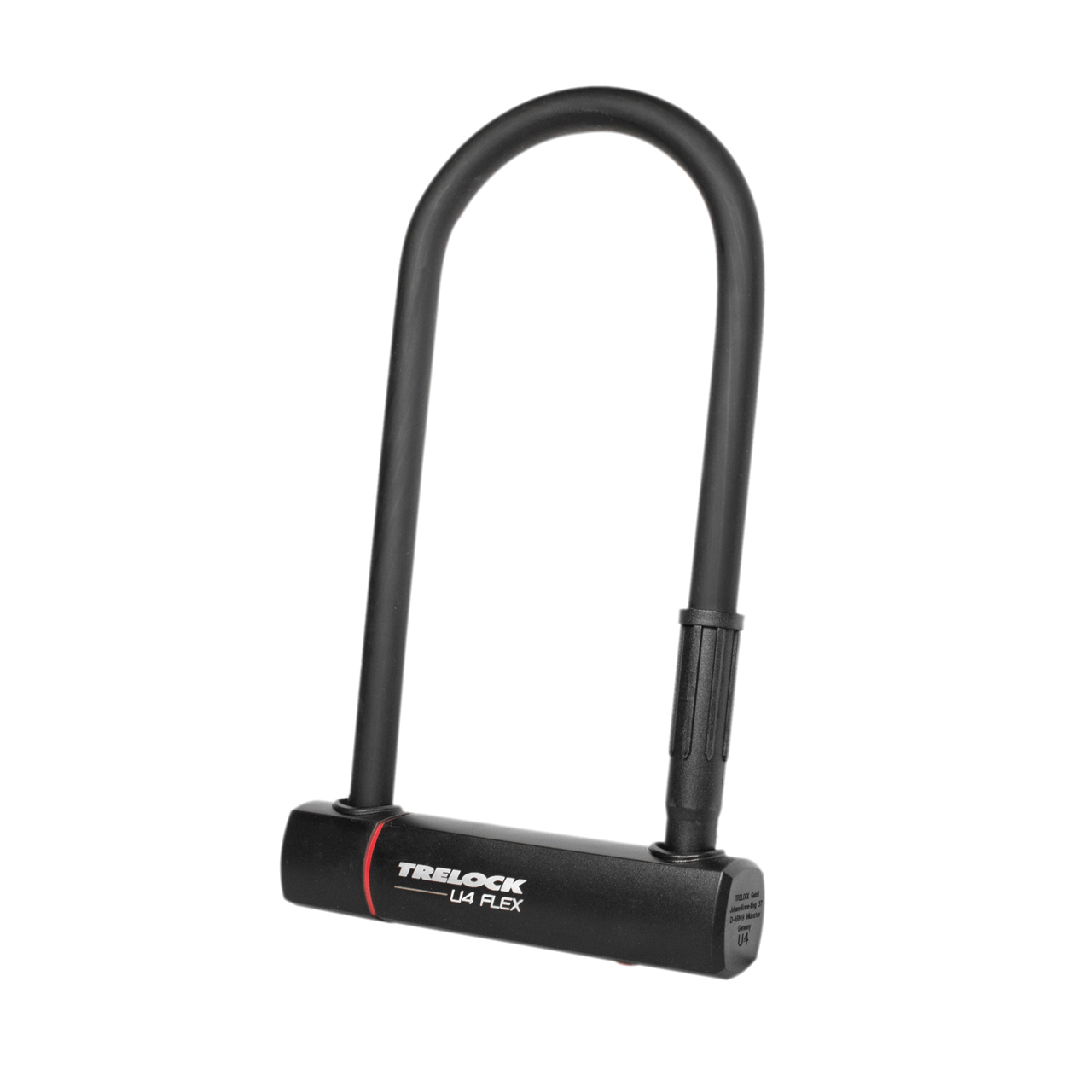 Trelock Cadenas Trelock U4 - dimensions 102x230 mm - diamètre 14 mm - arc en acier - serrure à clé