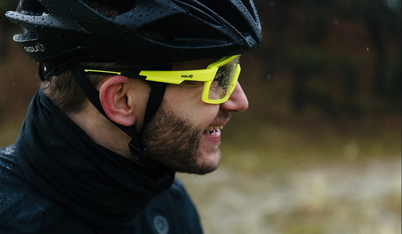 AGU Agu Occhiali Verve HD II Neri, lente blu Anti Fog +2 Lenti (Gialla / Clear)