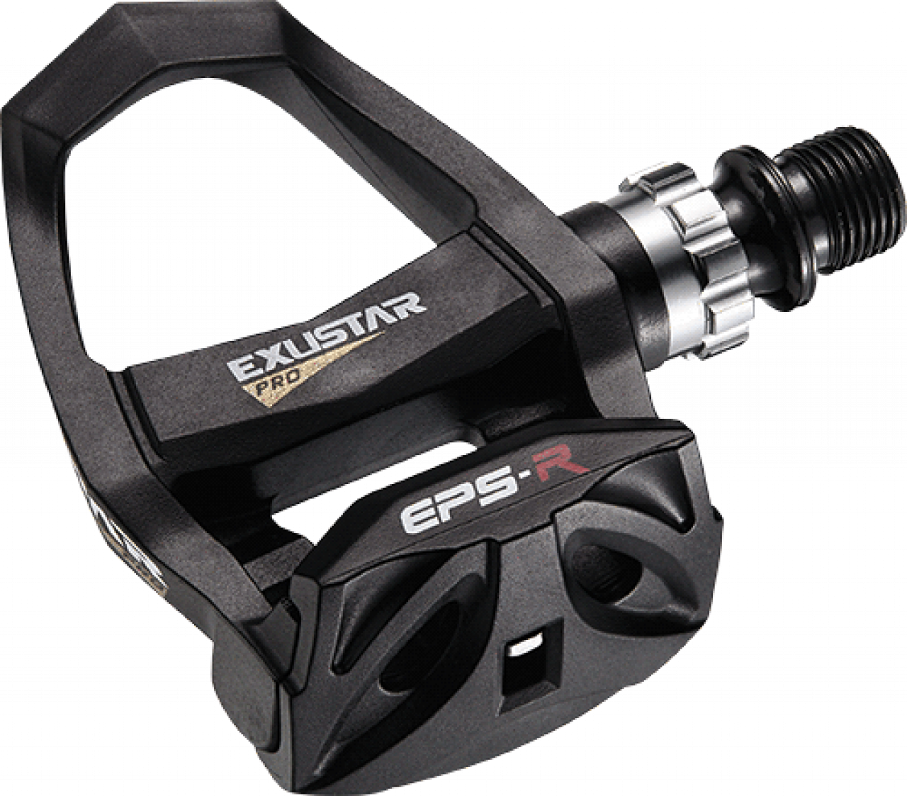 EXUSTAR Exustar Pedali Road E-PR200 In Carbonio iniettato Perno in Cr-Mo Nero (OEM)