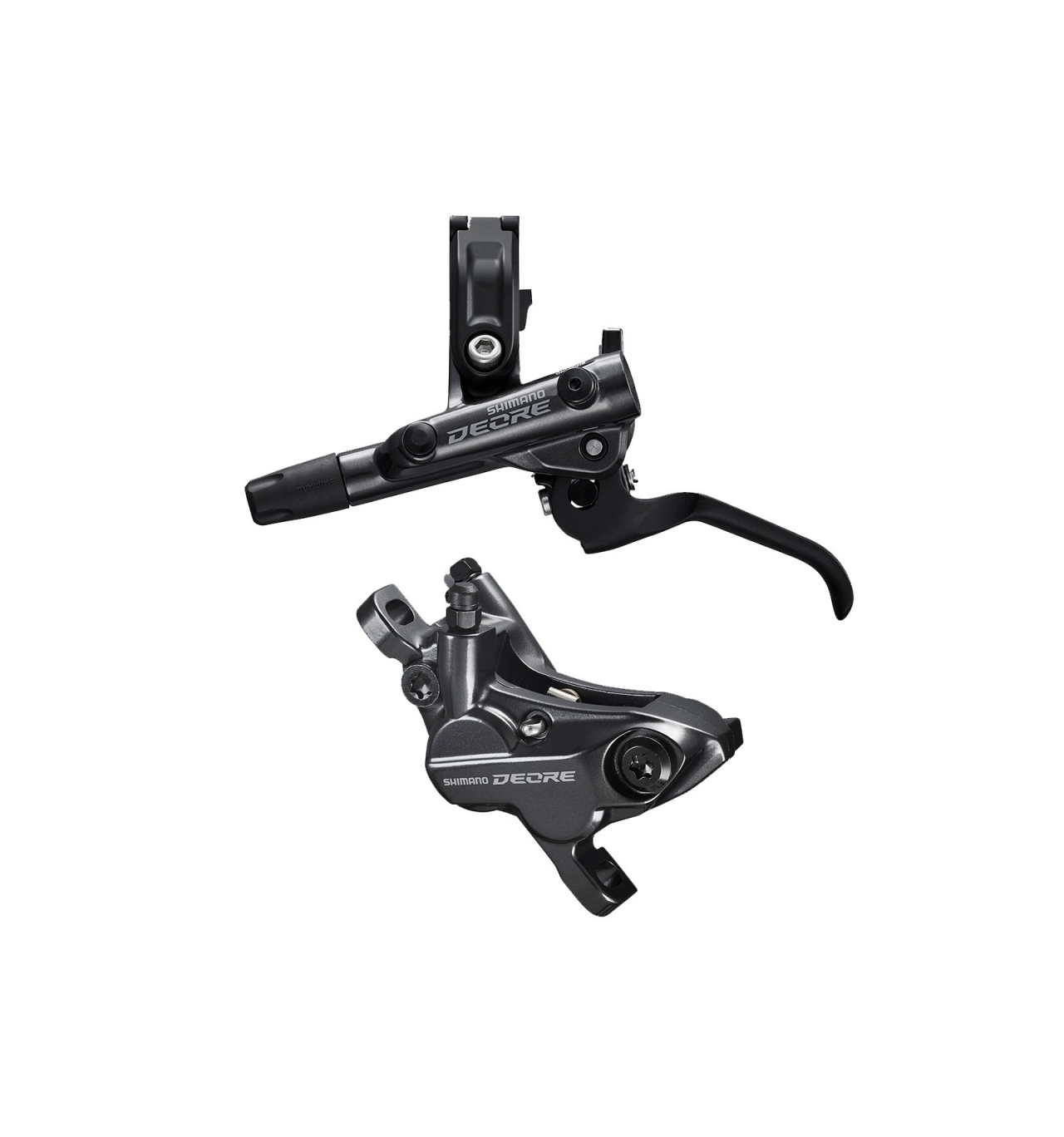 Shimano Shimano Kit Freno Disco Ant. 4 Pistoni BL-M6100 + BR-M6120 + Tubo