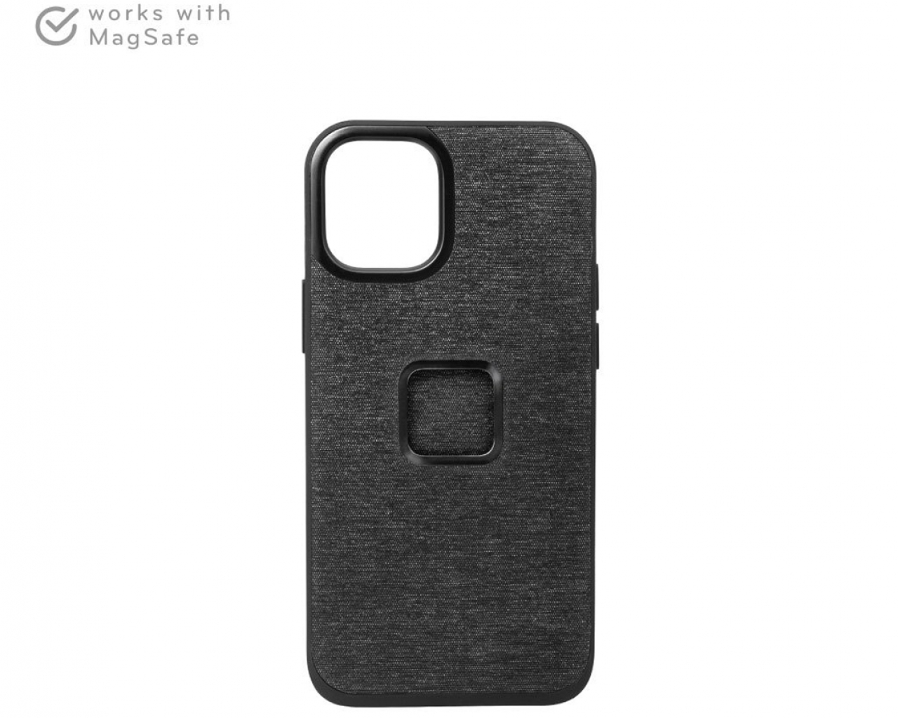 Peak design Peak Design - Mobile Everyday Fabric Case iPhone 12 Pro Max 
- Charcoal