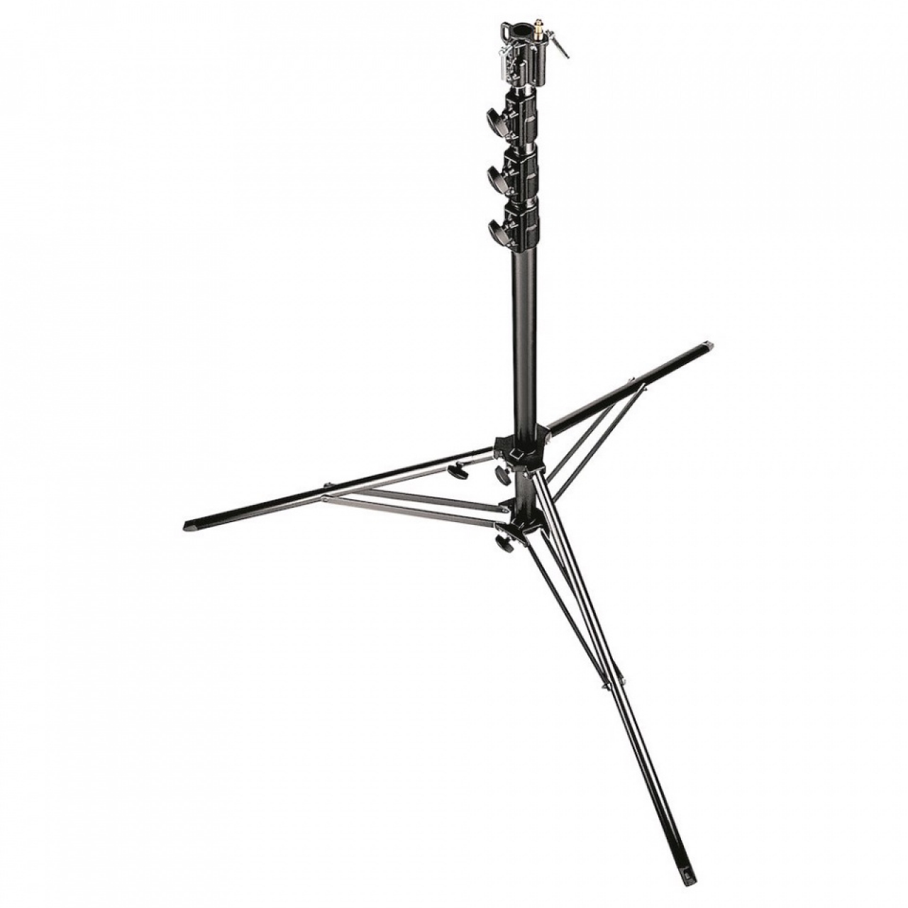 Manfrotto Manfrotto Stativo super nero con gamba di livellamento- Cod. 269BU