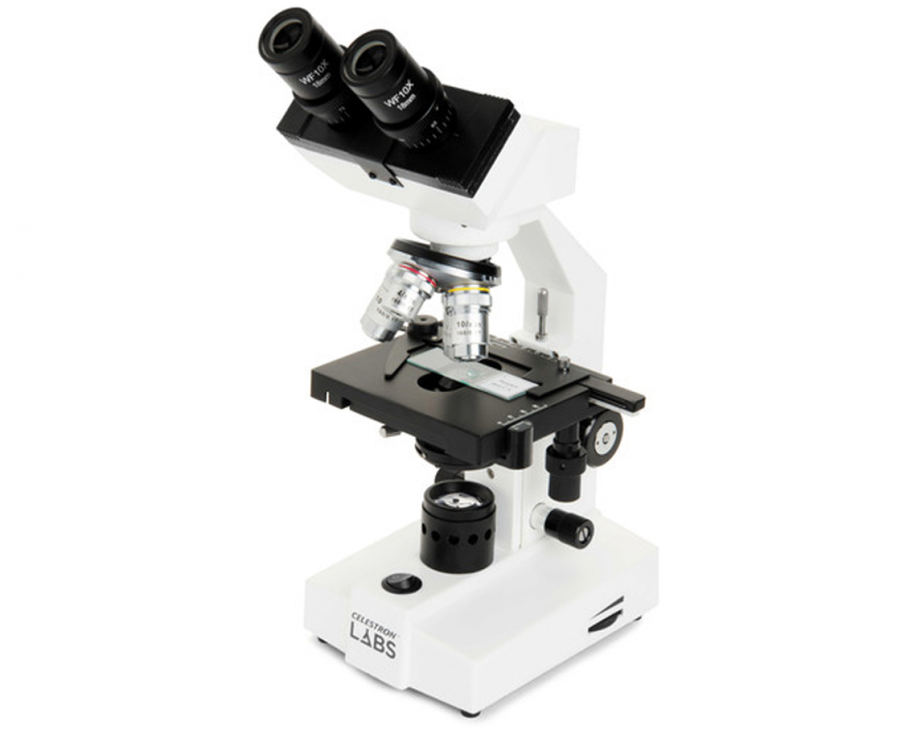 Celestron Celestron Microscopio LABS CB2000CF - 6 ingrandimenti da 40x a 2000x, tavolino microm.,
binoculare
