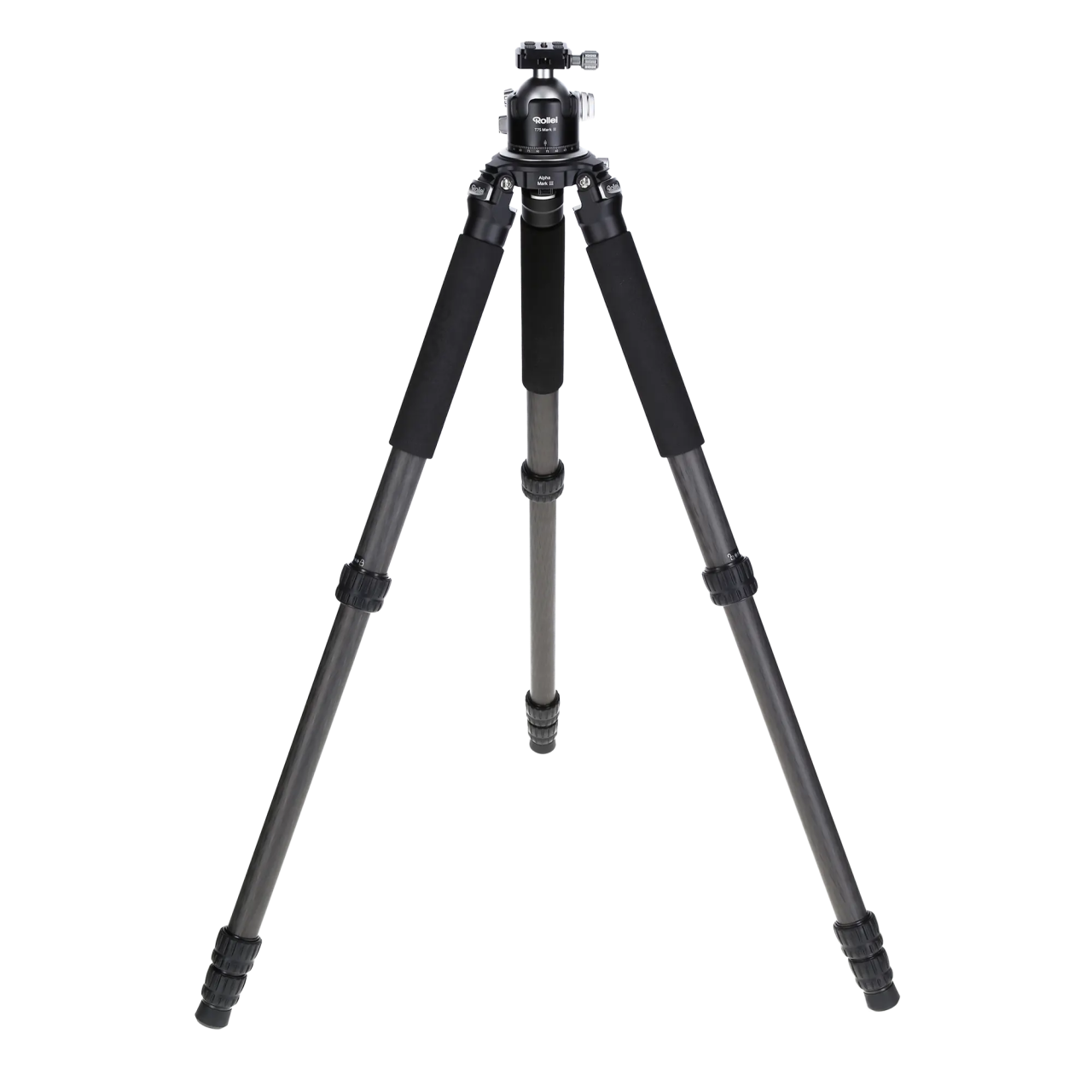 Rollei Rollei Rock Solid Alpha Mark III - Carbon Tripod + ball head T7S Mark III