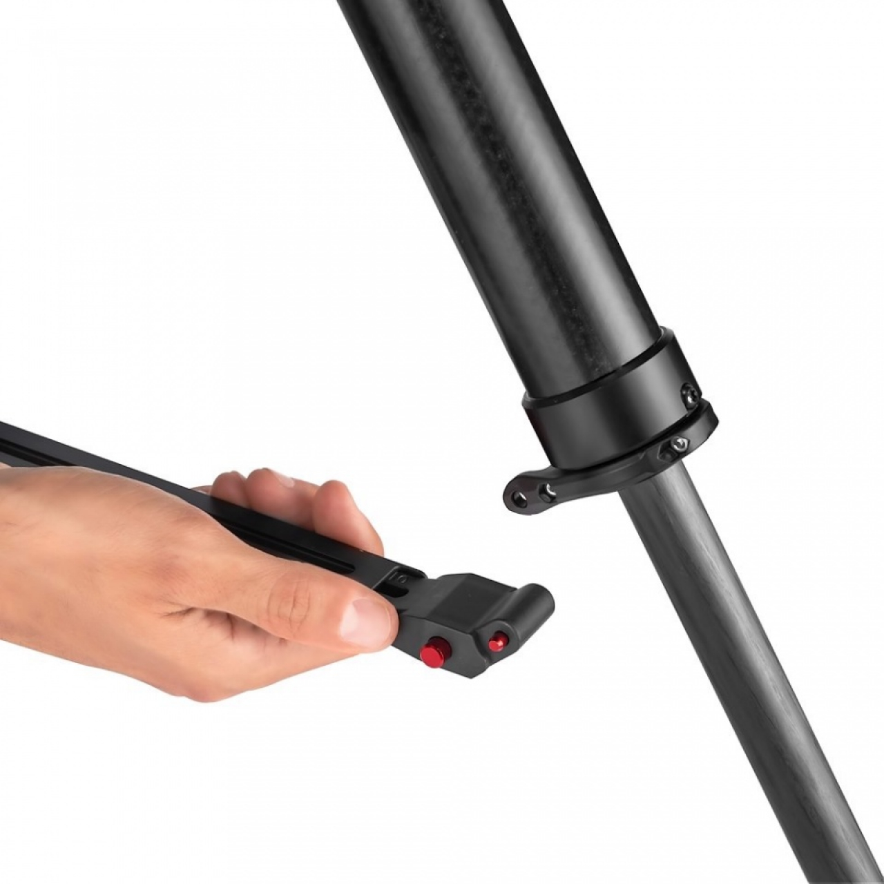 Manfrotto Manfrotto Treppiede 635 Fast Tubo Singolo Fibra di Carbonio