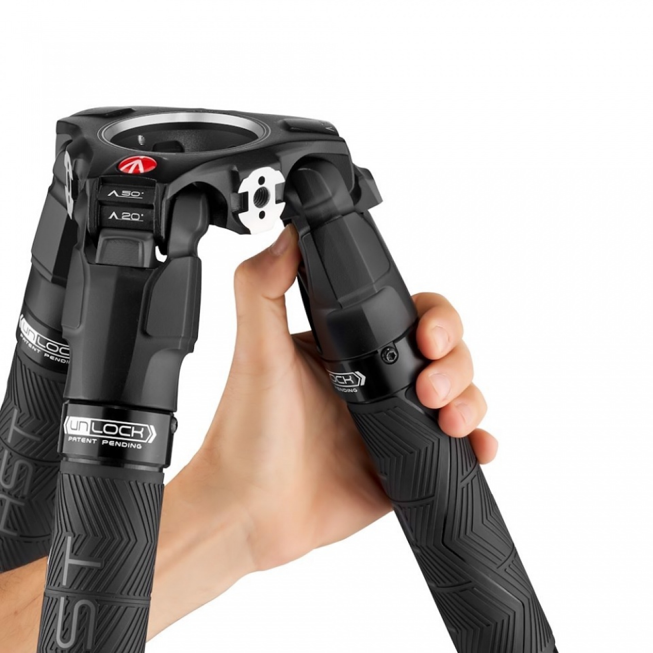 Manfrotto Manfrotto Treppiede 635 Fast Tubo Singolo Fibra di Carbonio