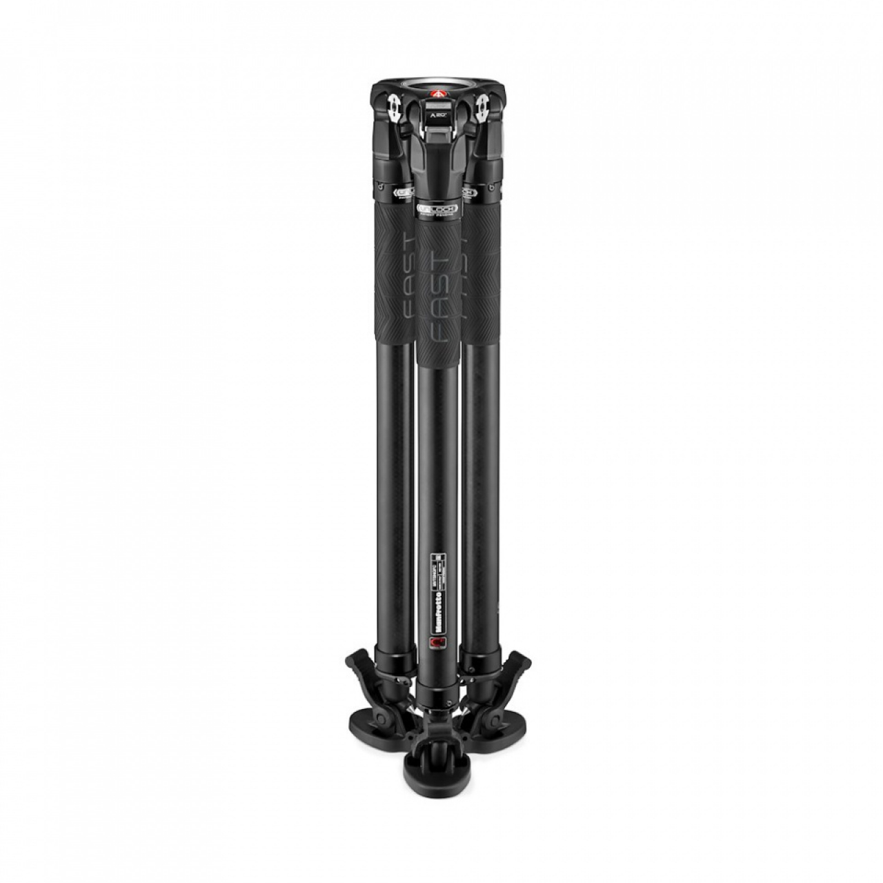 Manfrotto Manfrotto Treppiede 635 Fast Tubo Singolo Fibra di Carbonio