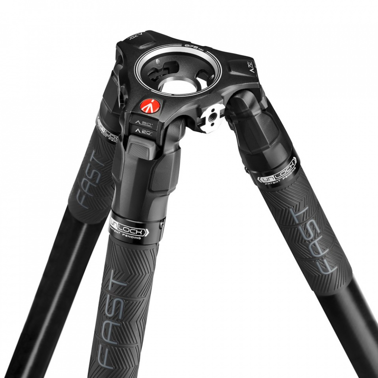 Manfrotto Manfrotto Treppiede 635 Fast Tubo Singolo Fibra di Carbonio