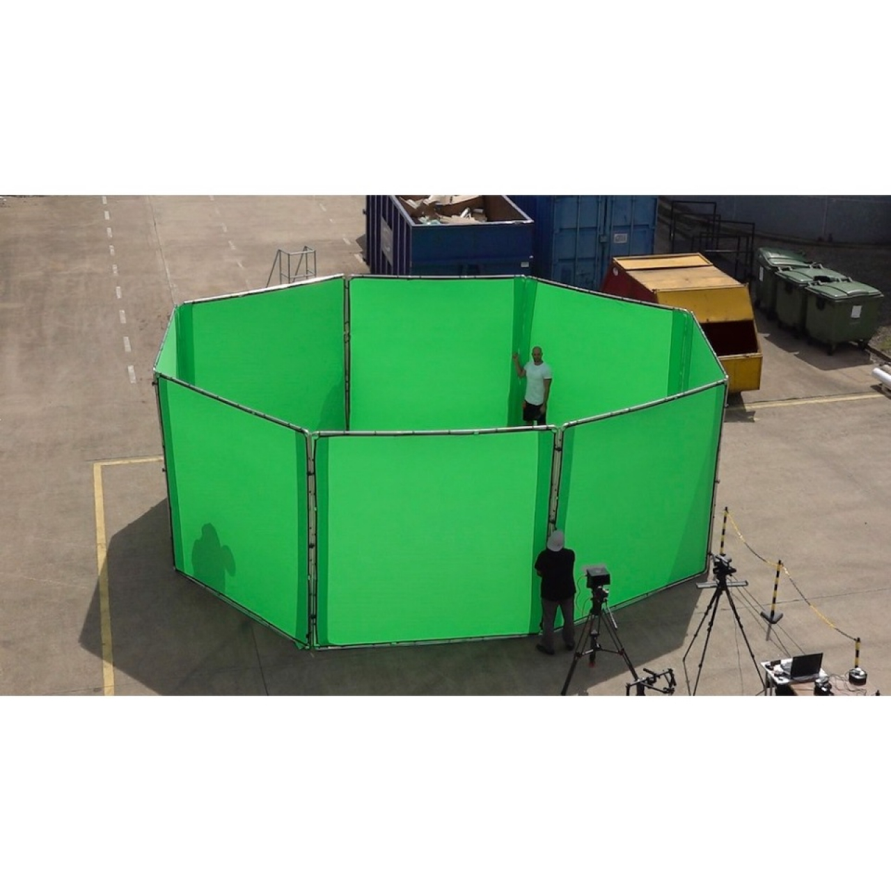 Lastolite Kit StudioLink Chroma Key verde 3 x 3m