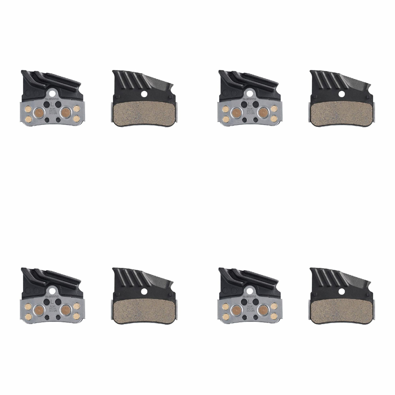 Shimano 4 paia di Pastigl.fren.disc. Shimano N04C