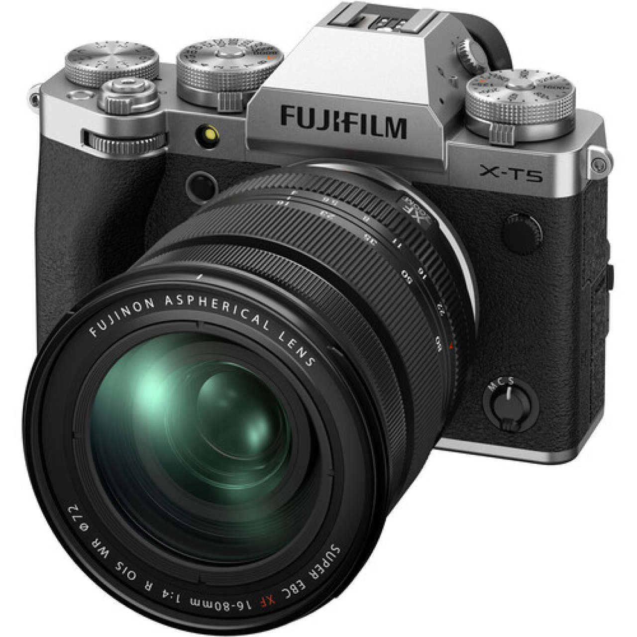Fujifilm FujiFilm X-T5 Body + 16-80 F4.0 R OIS WR Silver - Garanzia FujiFilm Italia