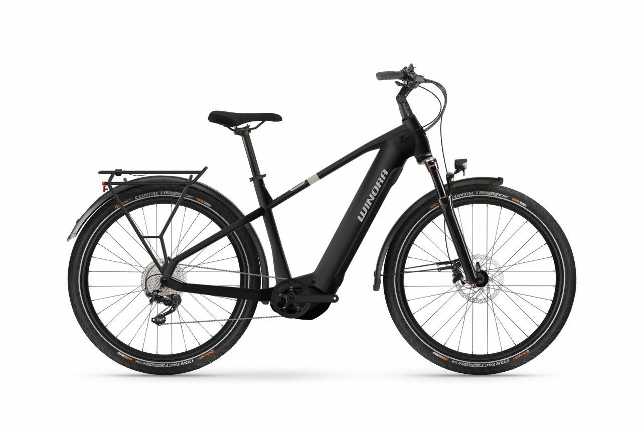 Winora Winora Yucatan X10 High 10v black matt Rh45/M Yamaha PW-S2 720Wh Medium