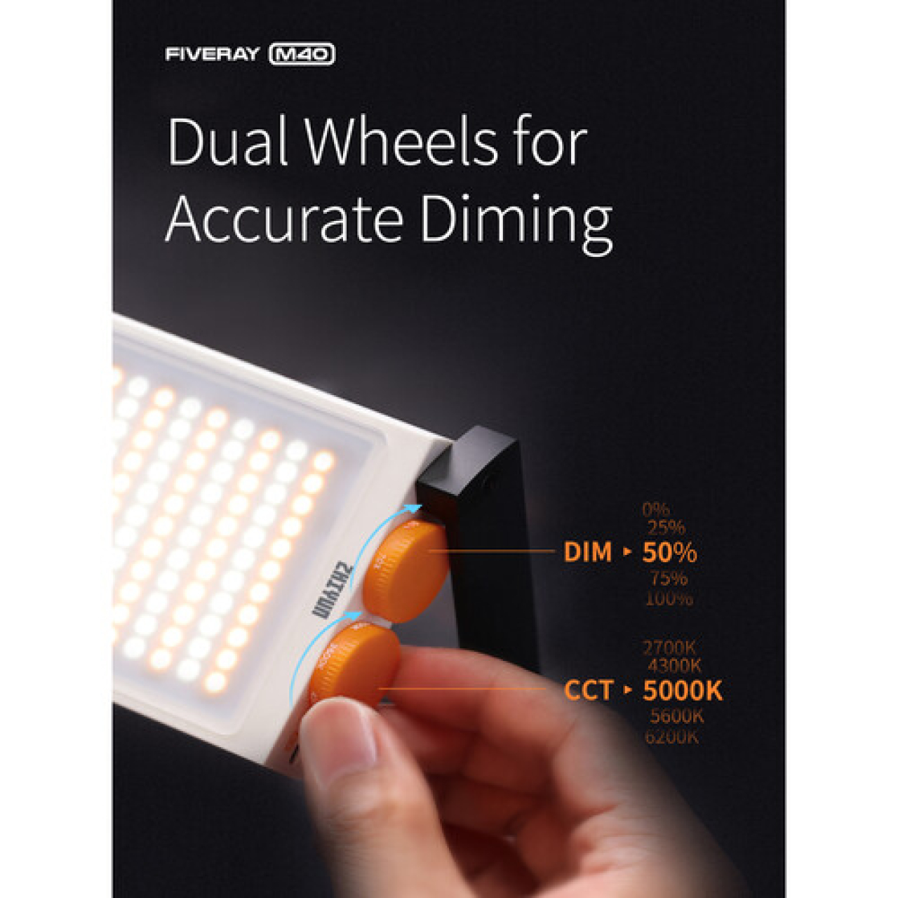 Zhiyun Zhiyun illuminatore Fiveray M40