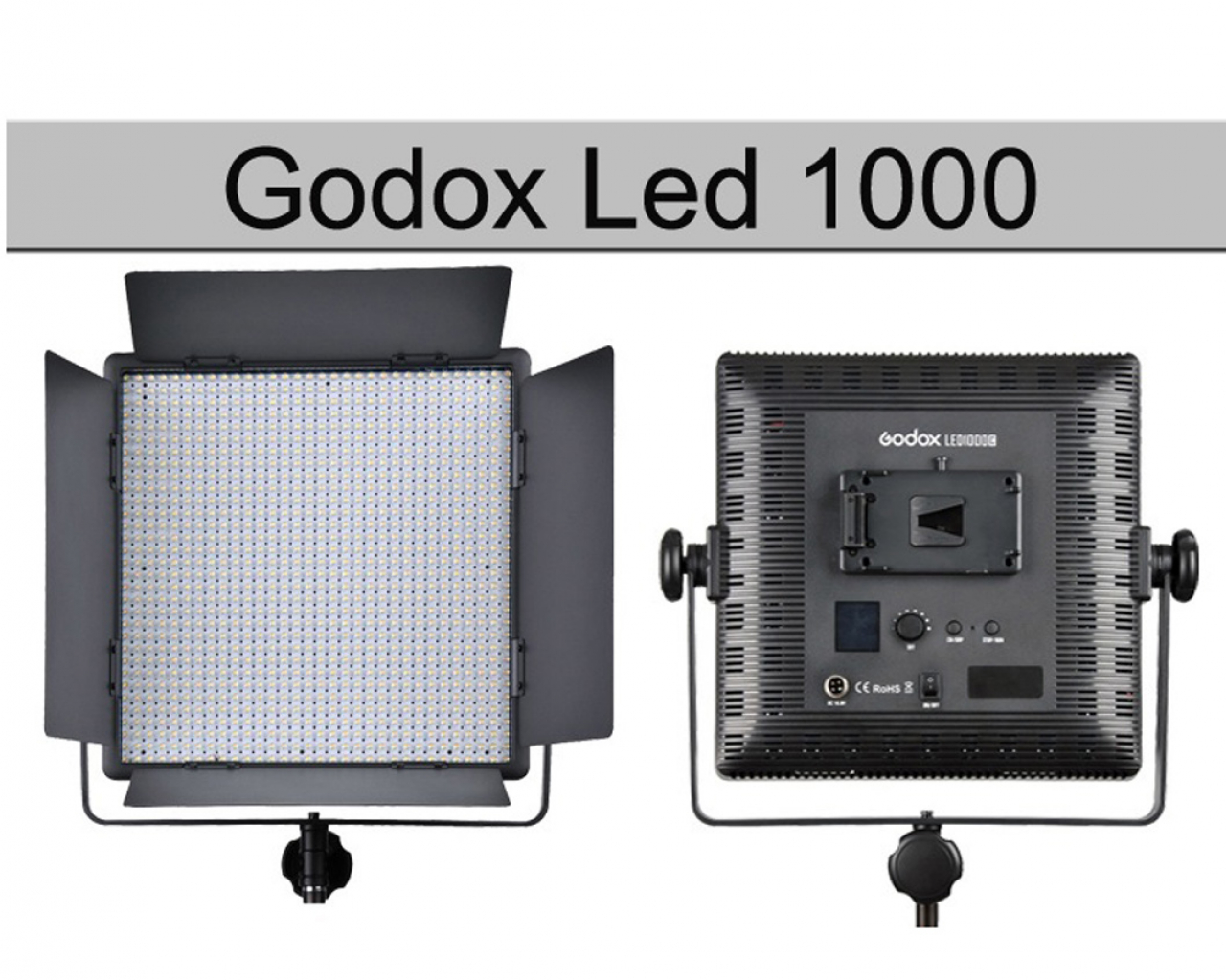Godox Godox Illuminatore Led LD-1000D II con DMX