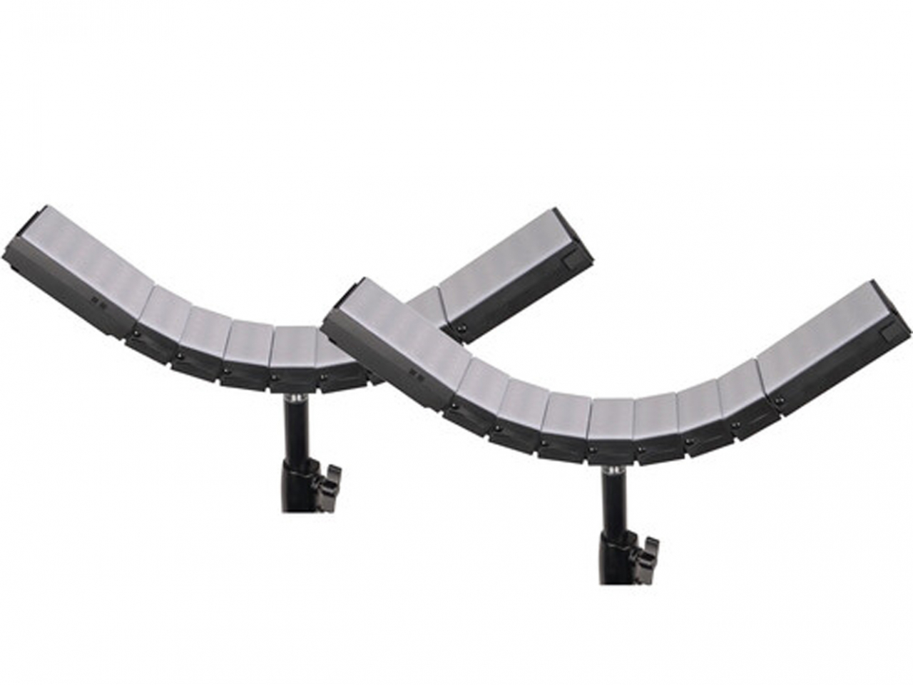 Sirui Sirui - B25R-D Dragon Luce Led Pieghevole RGB 2pz Con Adattatore Treppiede