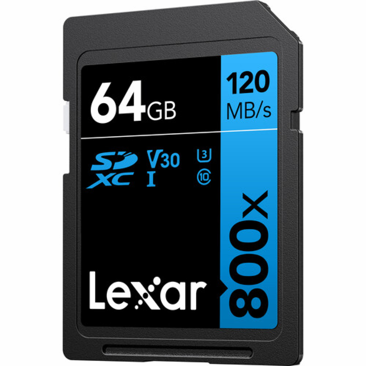 Lexar LEXAR 64GB Professional 800X SDXC UHS-I