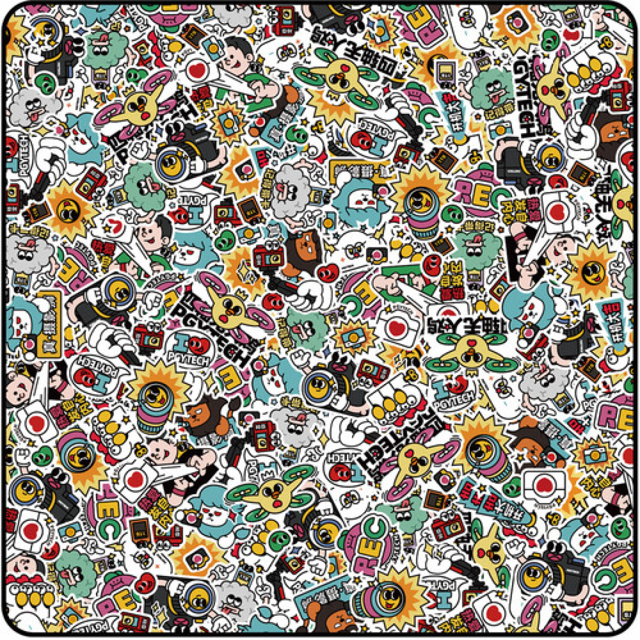 Pgytech Pgytech CB-144 Protective wrap (Pop Collage) M