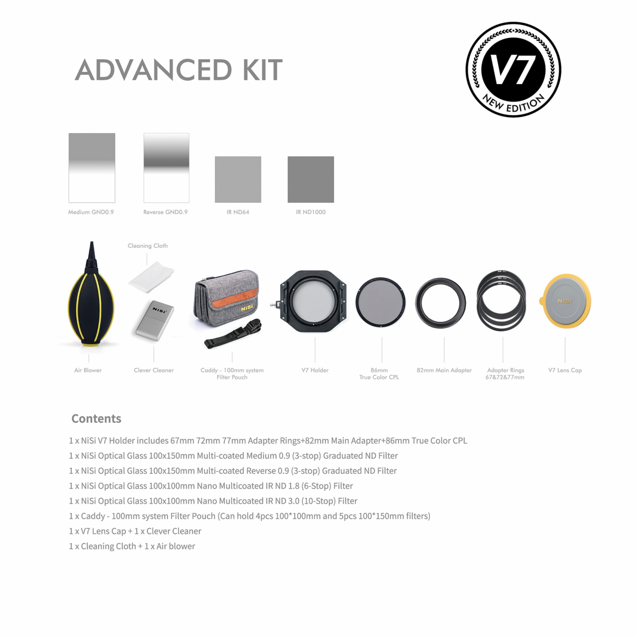 Nisi Nisi V7 Advanced Kit