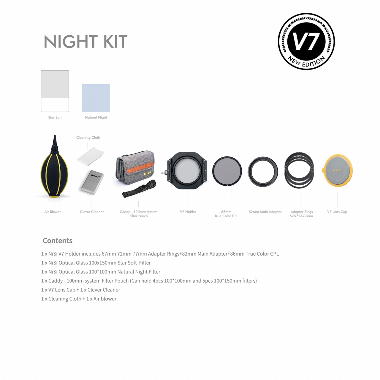 Nisi Nisi V7 Night Kit