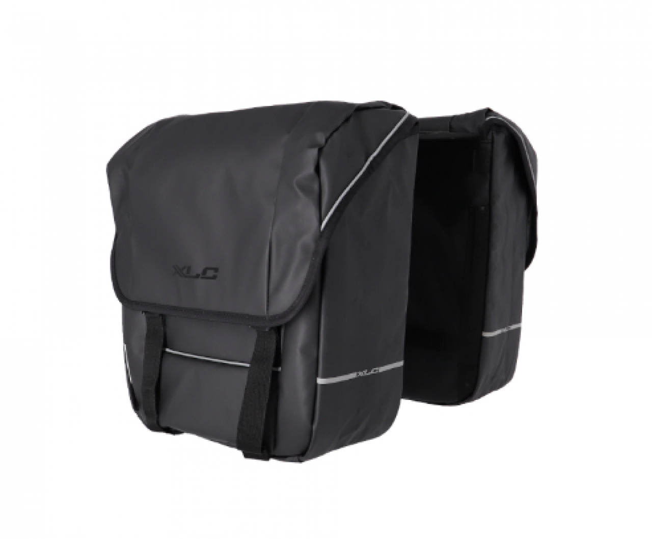 XLC XLC borsa doppia 5:1 BA-M04, nera, circa 35x30x12cm