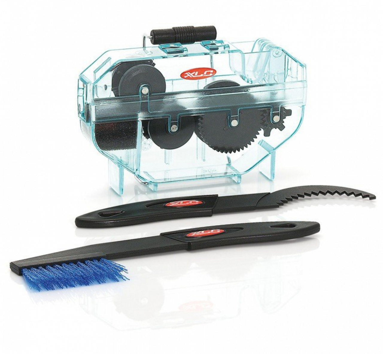 XLC XLC Set pulizia catena TO-S57, Detergente, spazzola, raschiat. p.cor.dent.