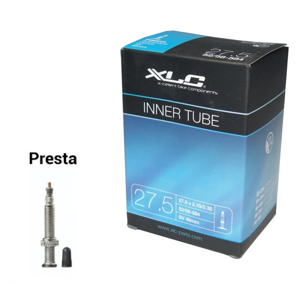 XLC XLC Camera d'aria 27.5 x 2.10/2.35 52/58-584 VP 48 mm