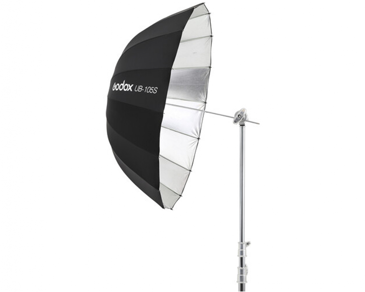 Godox Godox UB-105S Ombrello parabolico diametro 105cm Silver