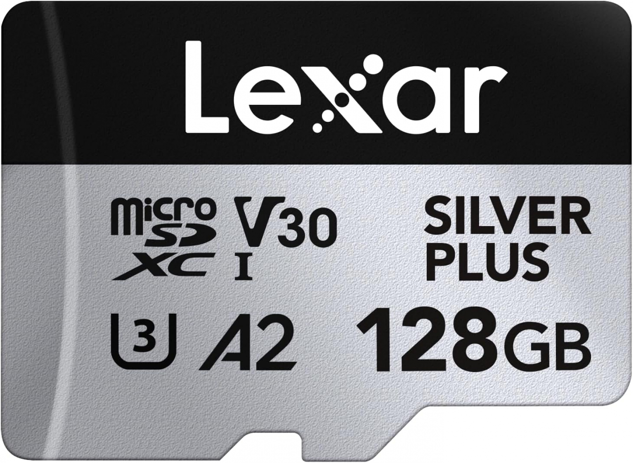 Lexar Lexar 128GB Microsdxc SILVER PLUS A2 V30